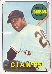 1969 Topps Baseball Cards      227     Frank Johnson RC